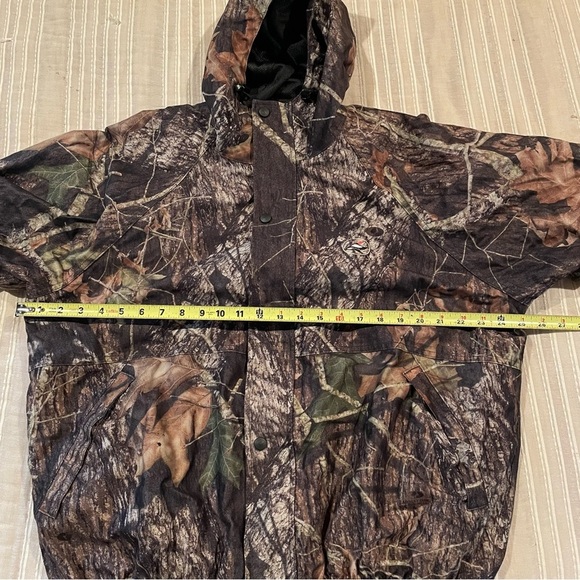 Redhead Men’s Mossy Oak Camo Camouflage Full Zip Hooded Hunting Jacket Large - Picture 7 of 8